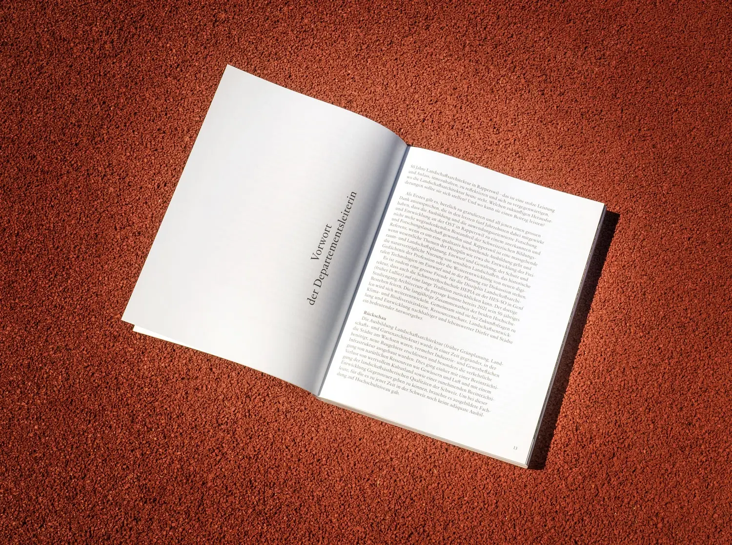 Studio Nomad, Editorial Design for Hochparterre and OST, chapter