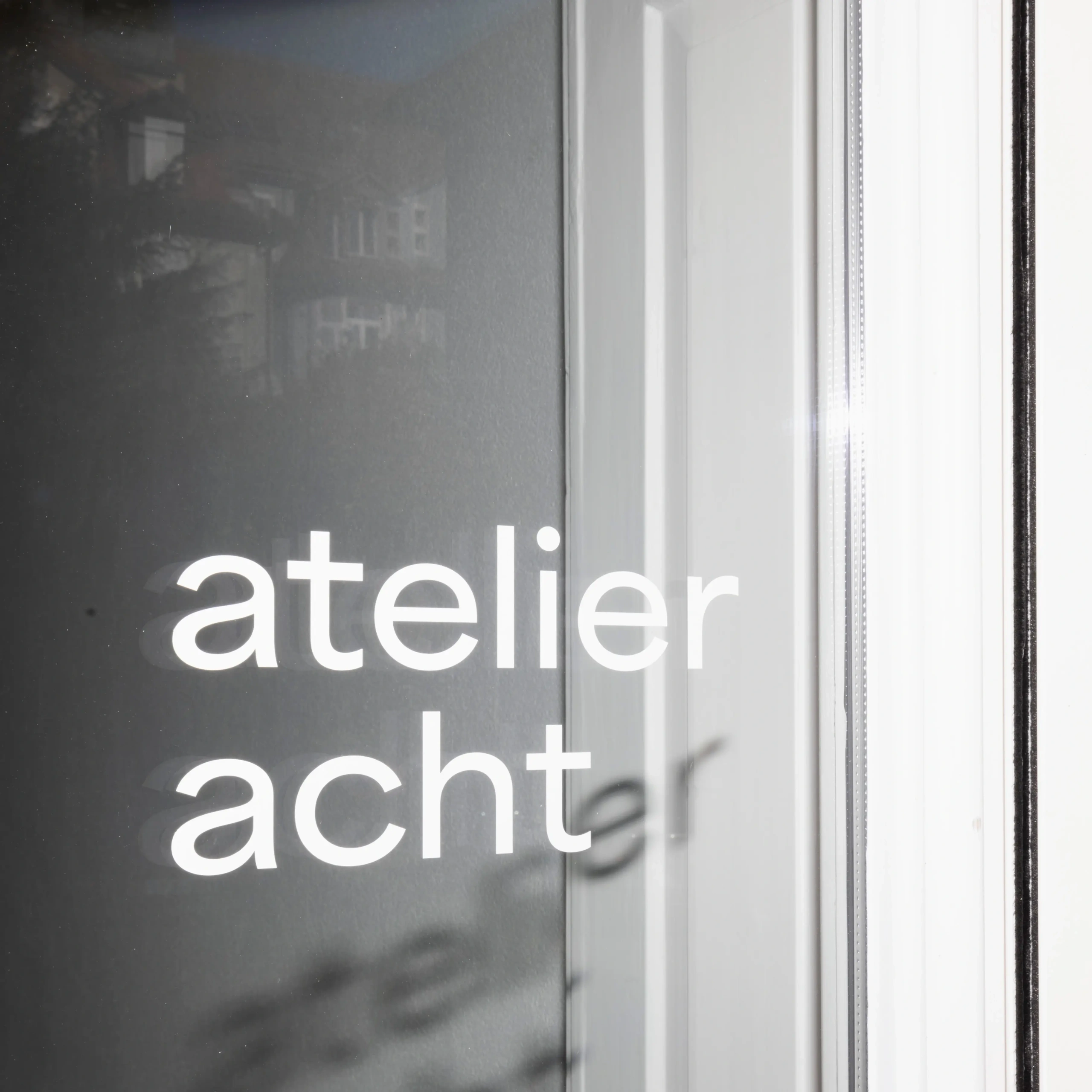 Window foil for the pilates Studio Atelier Acht