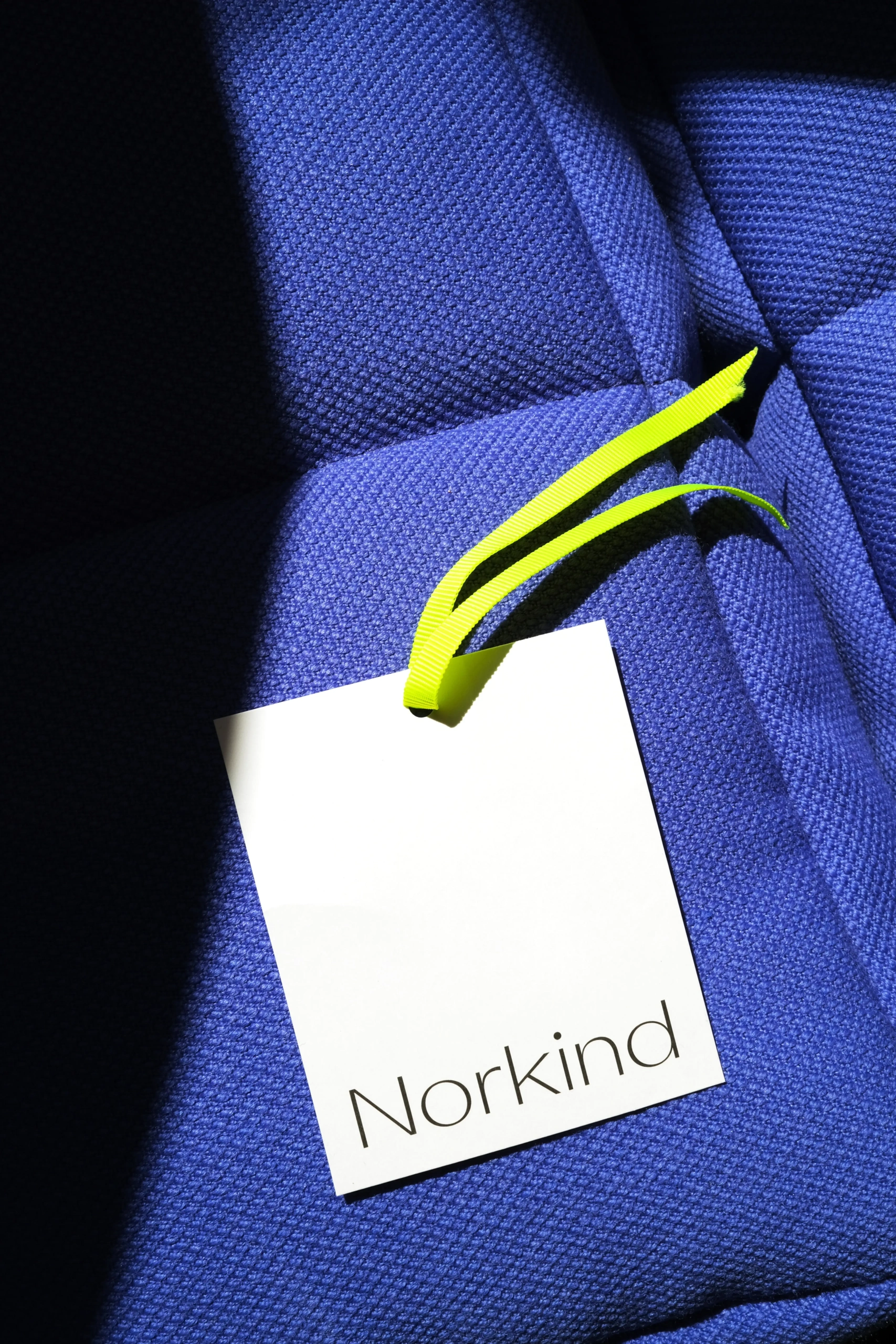Branding for Norkind, hang tag by Studio Nomad