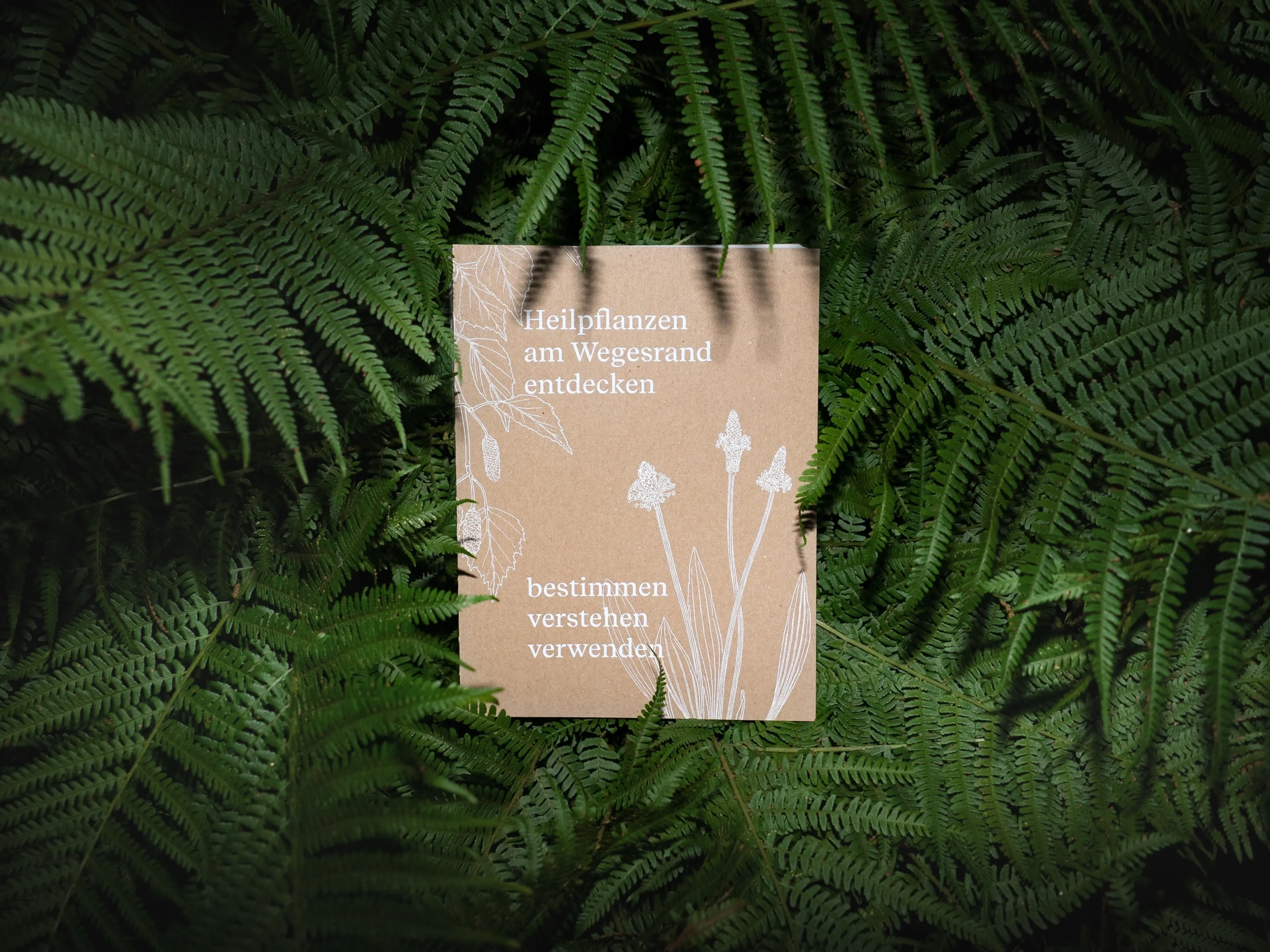 Book Editorial Design and Concept for a Nature Plant Book Naturage